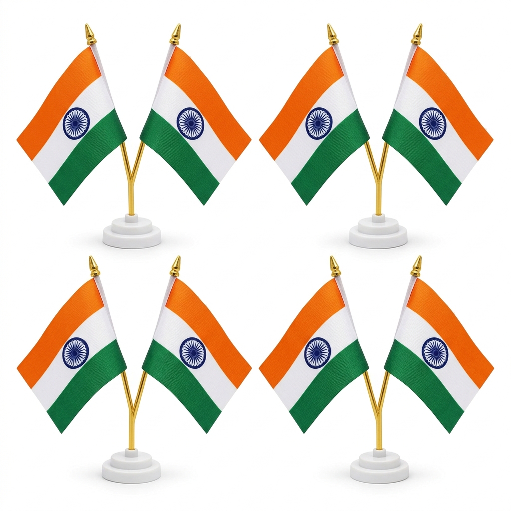 Car Dashboard Flag Set