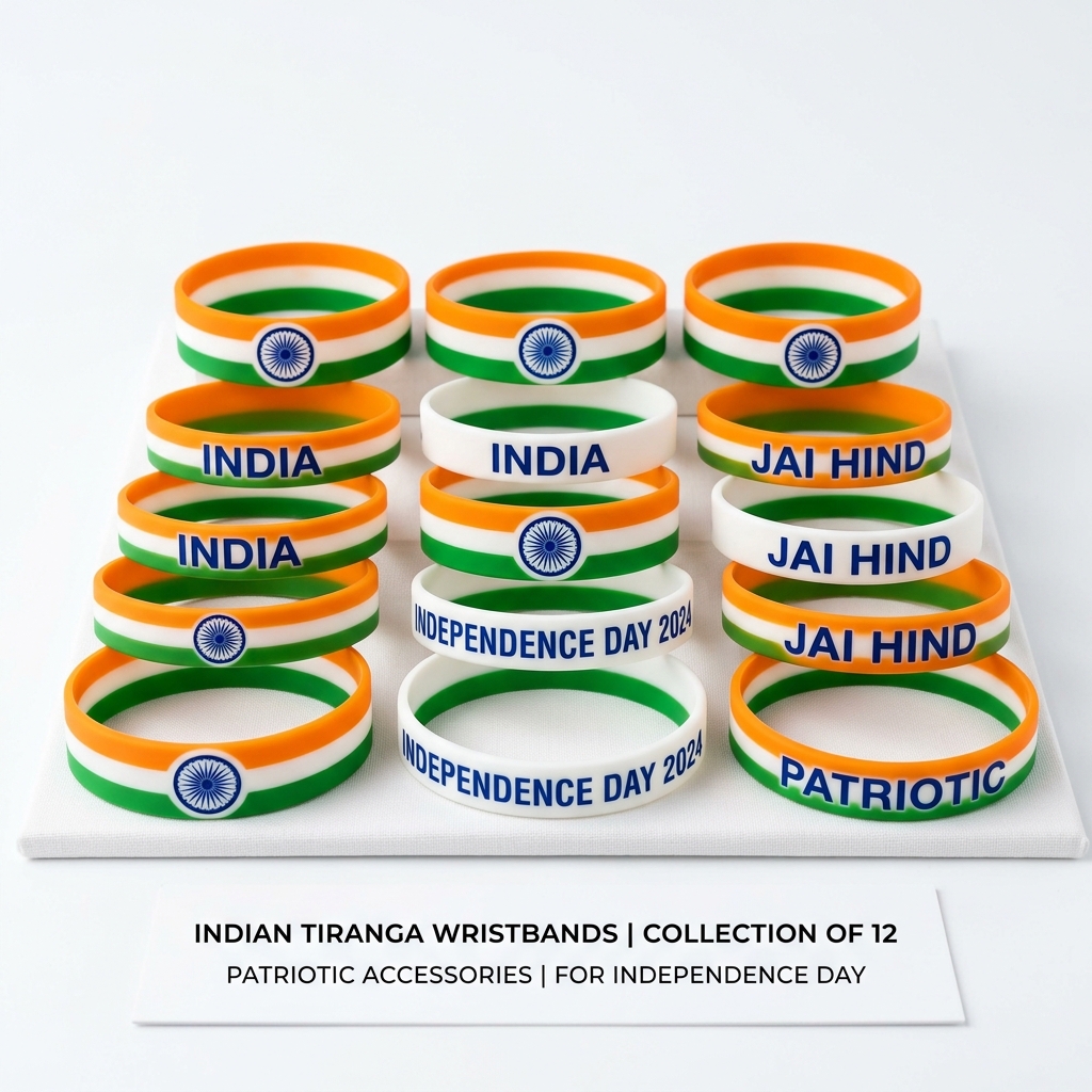 Tiranga Wristband Pack of 5